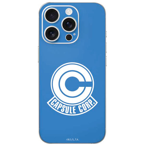 Dragon Ball Z Capsule Corp iPhone 16 Pro Skin